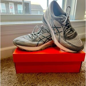 gray asics
